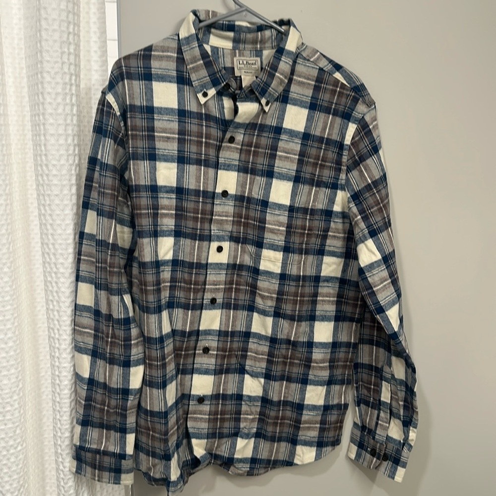 LL bean flannel